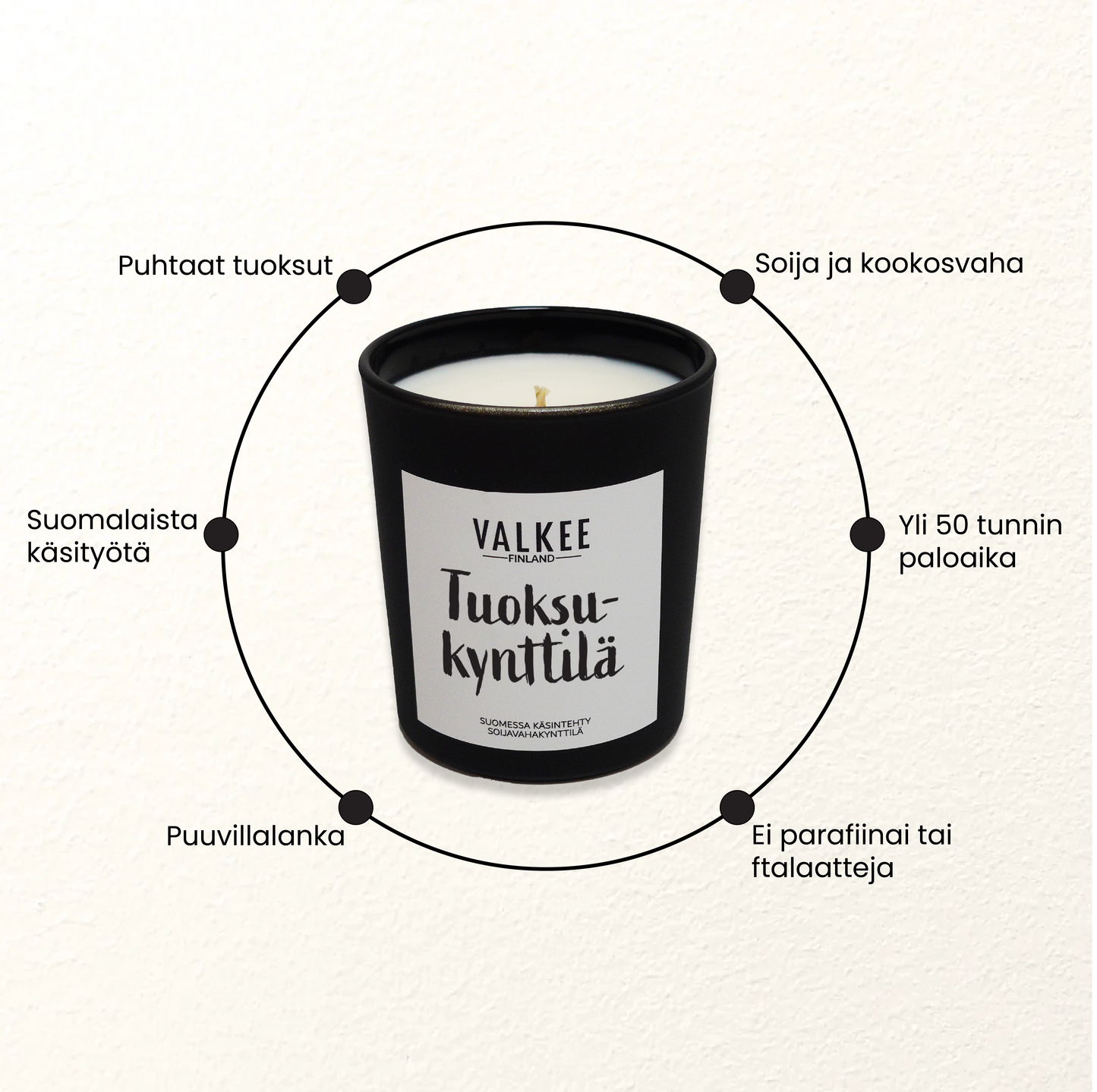 PUMPKIN SPICE - 230g Luksuskynttilä